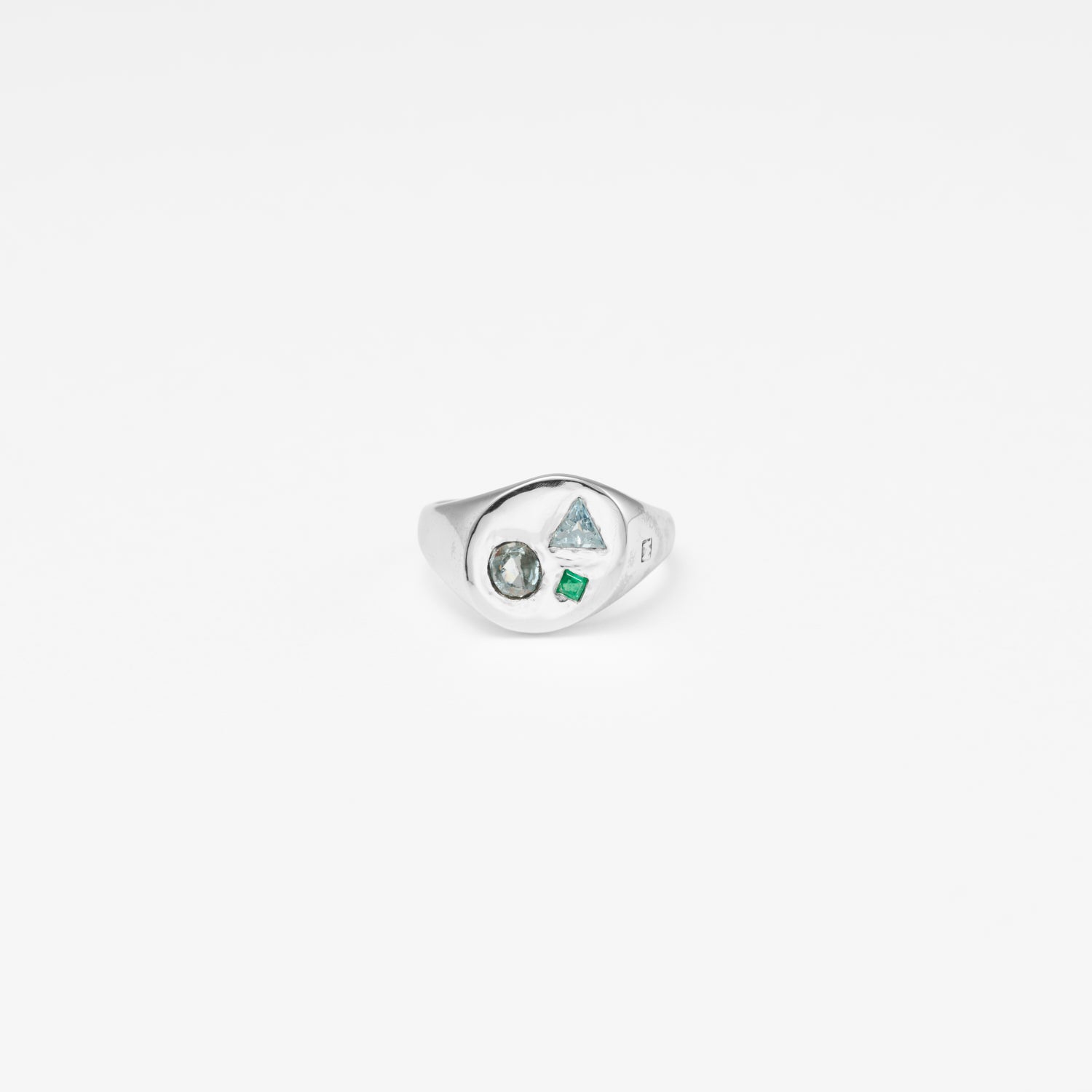 【 NEW 】Gem signet ring