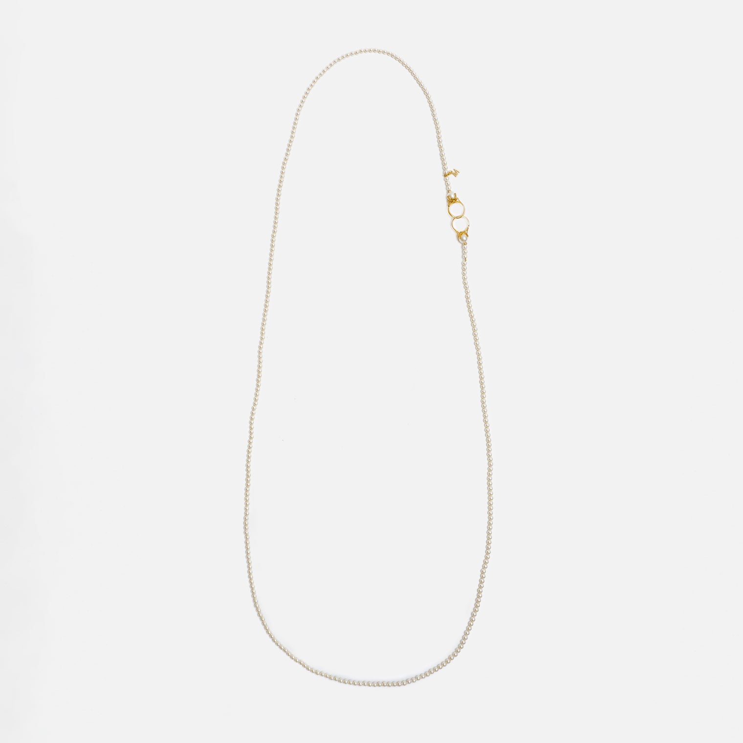 pearl necklace (4mm pearl / 120cm)