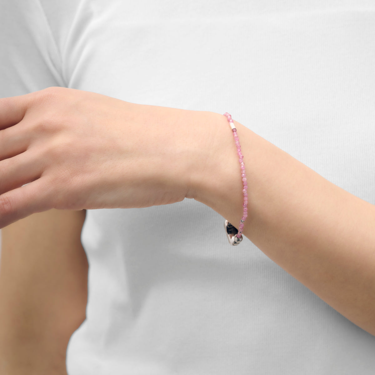 【 NEW 】LIMITED COLLECTION 【Pink Line Bracelet】
