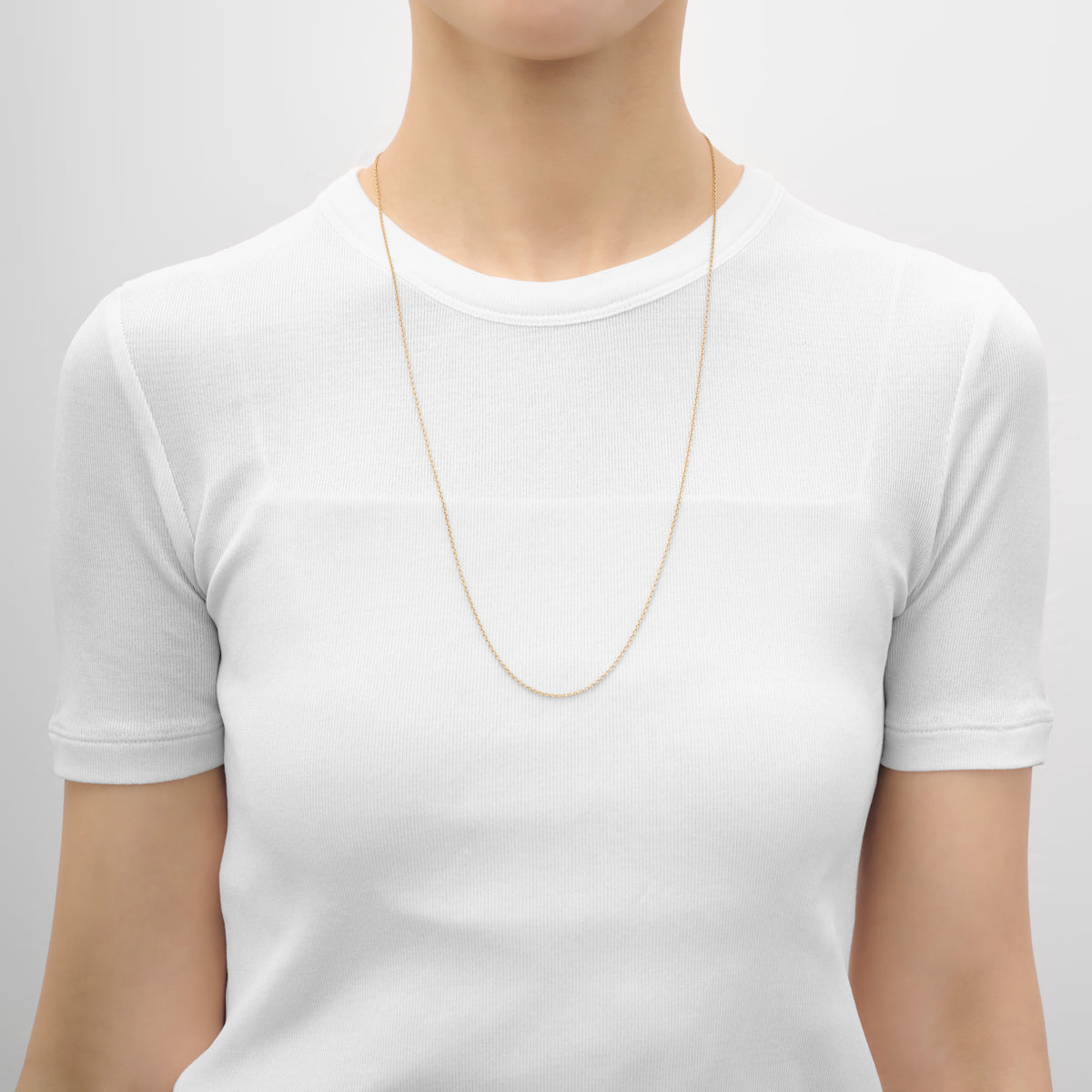 【 NEW 】Basic chain necklace (Long)
