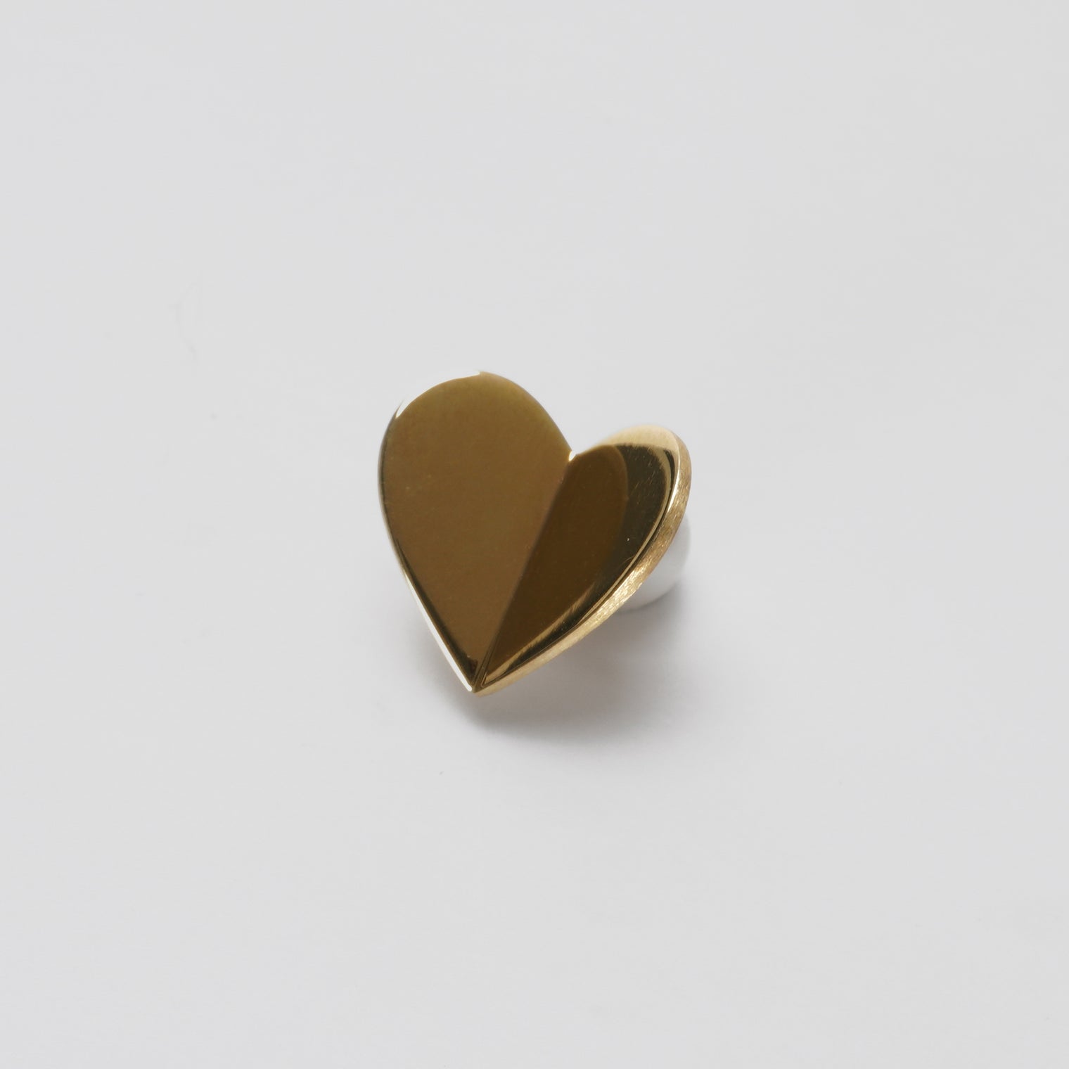 【an-other】Middle heart pierce (gold)