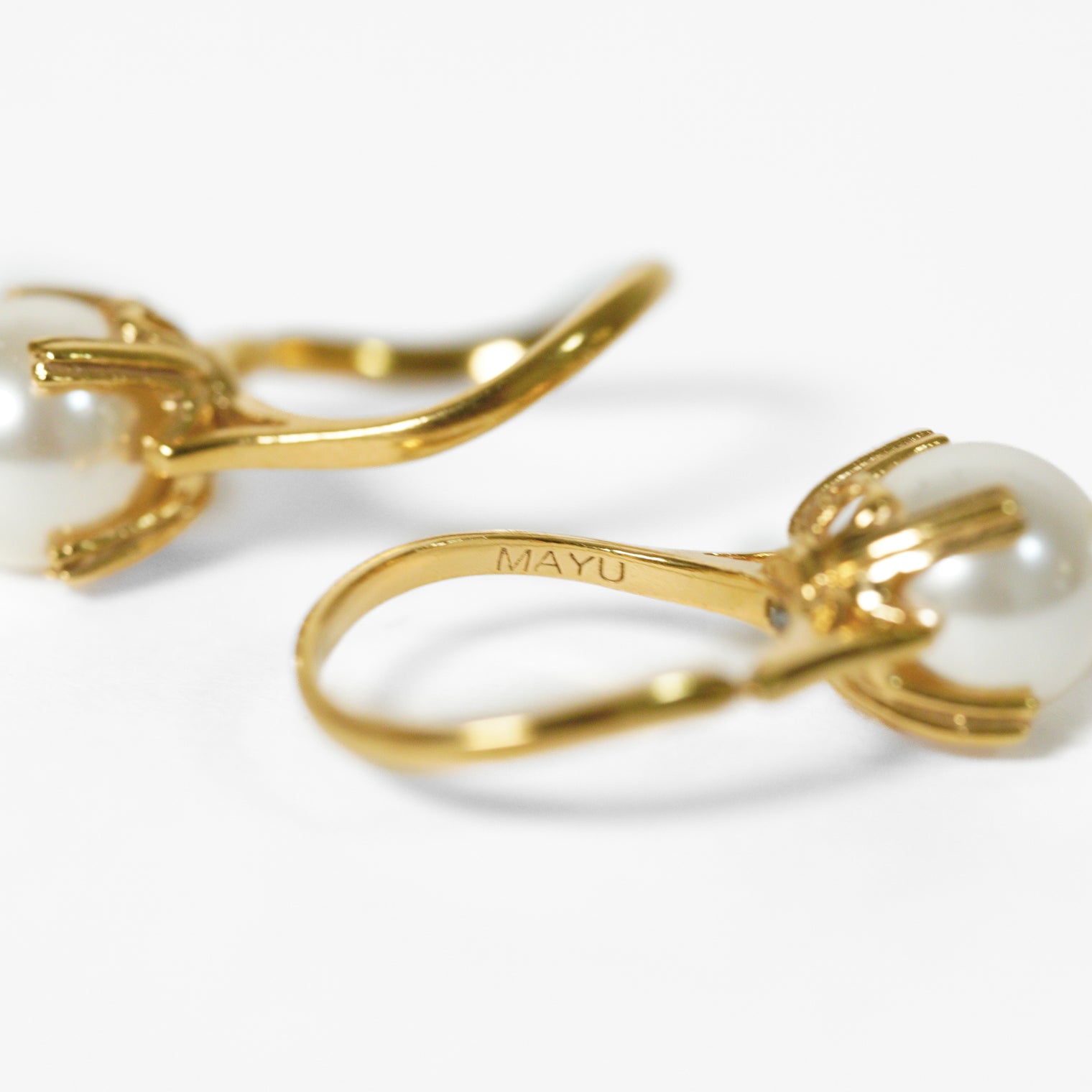 pearl necklace (6mm×8mm pearl / 80cm)