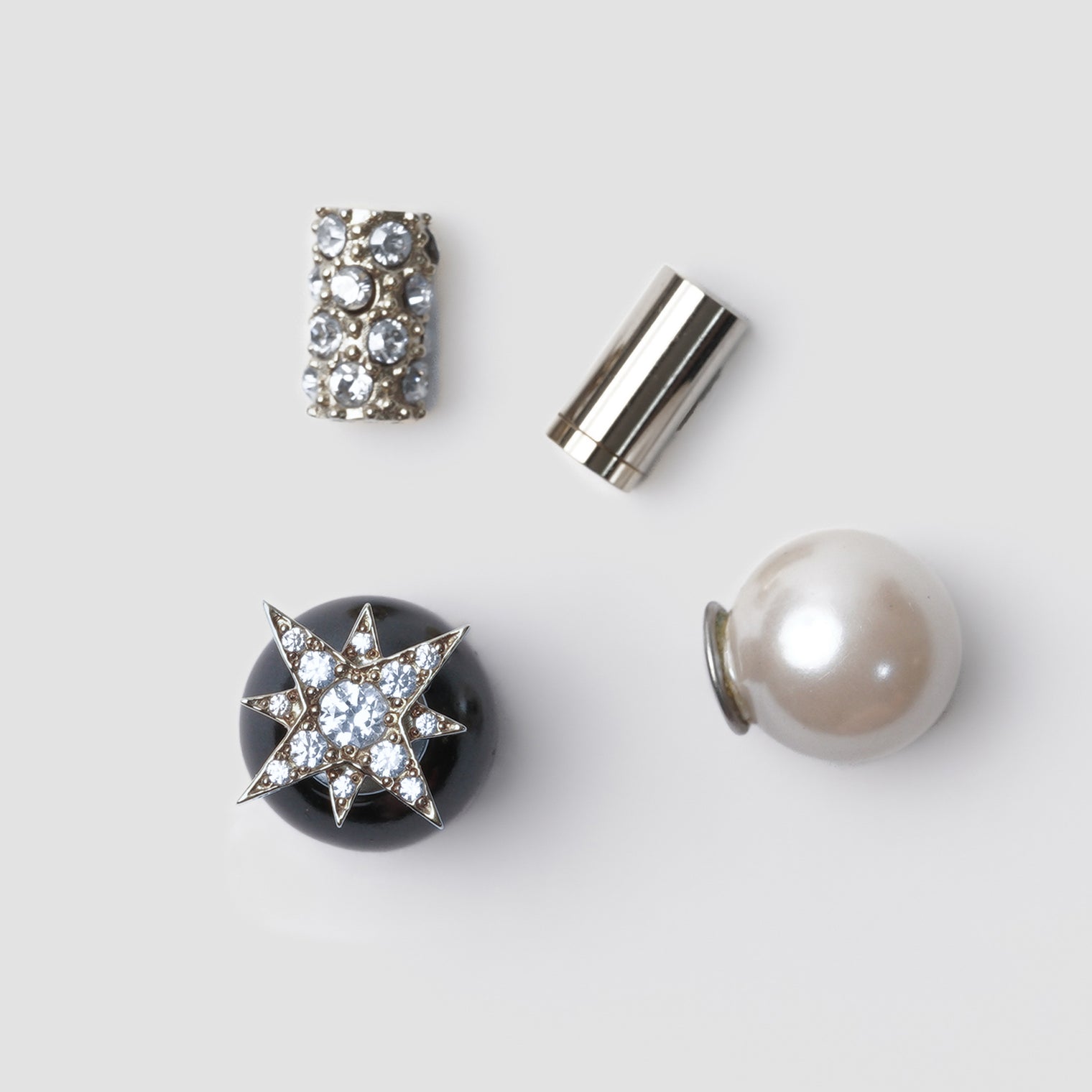 【NEW】little star pierce (silver / cubic zirconia)