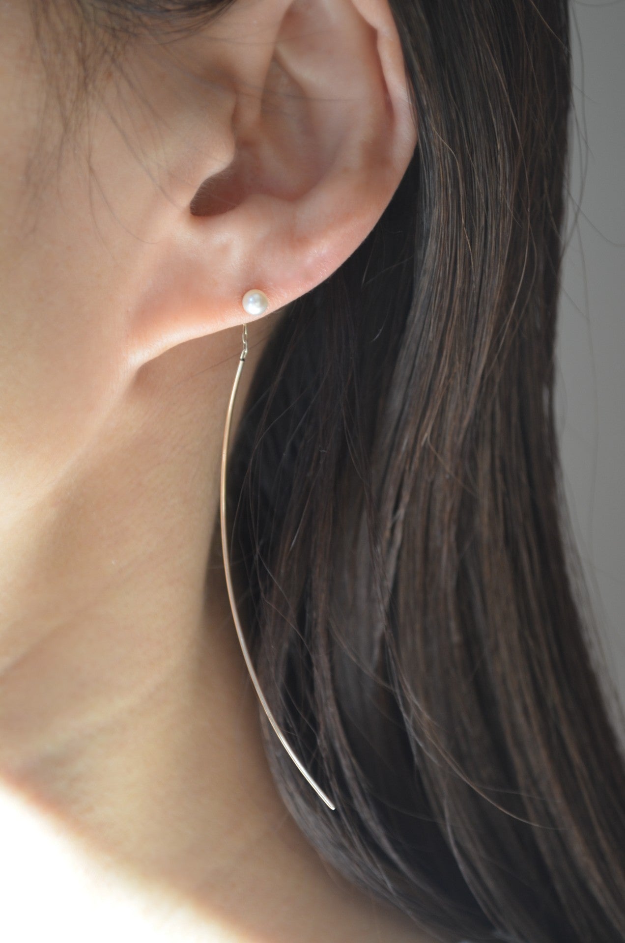 2way star pierce (Gold / Pearl )