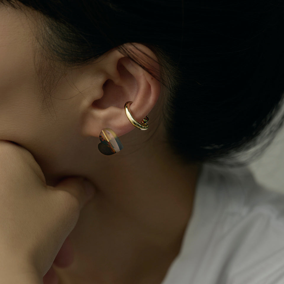 line earring ( 17mm )