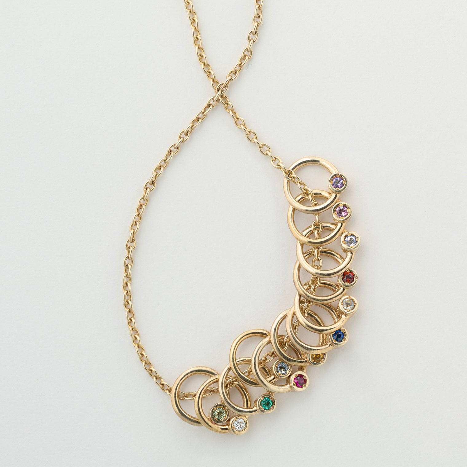 Birthstone ring charm