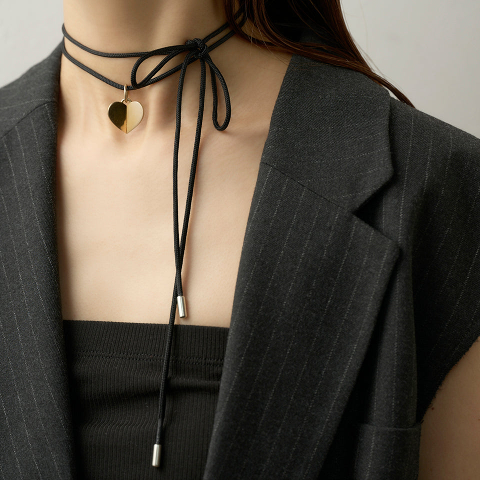 Cord necklace
