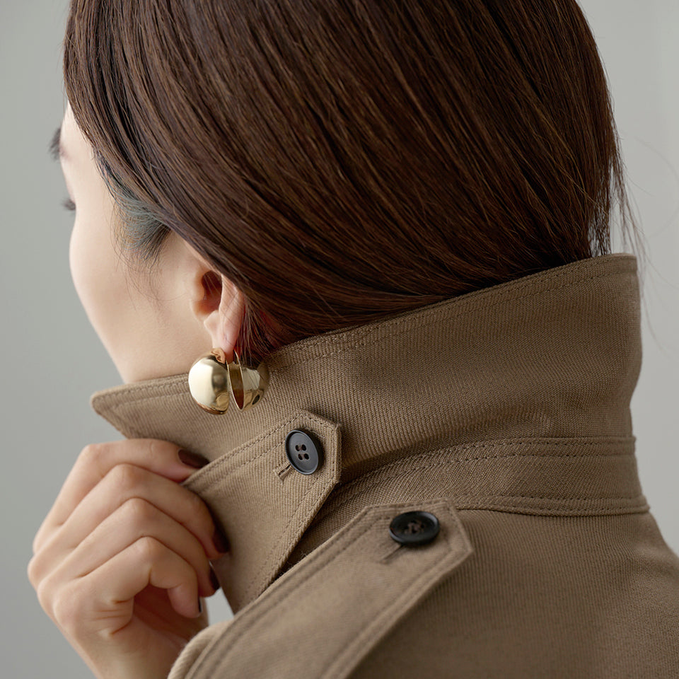 25mm sphere pierce (gold)