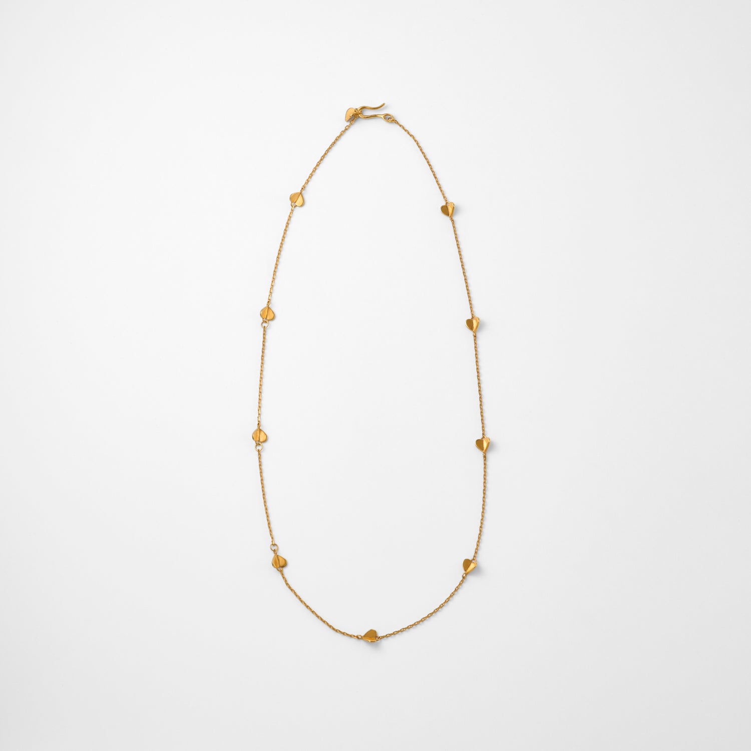 【New】Tiny Heart Station necklace