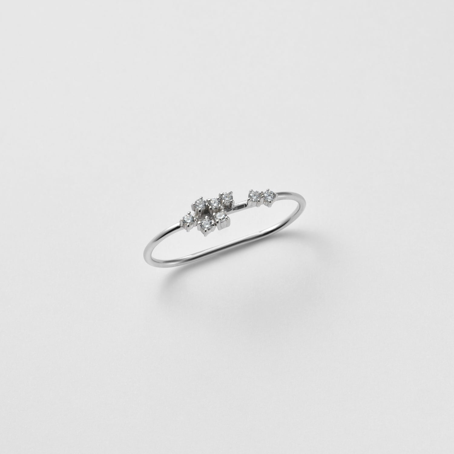 8 stones Double ring