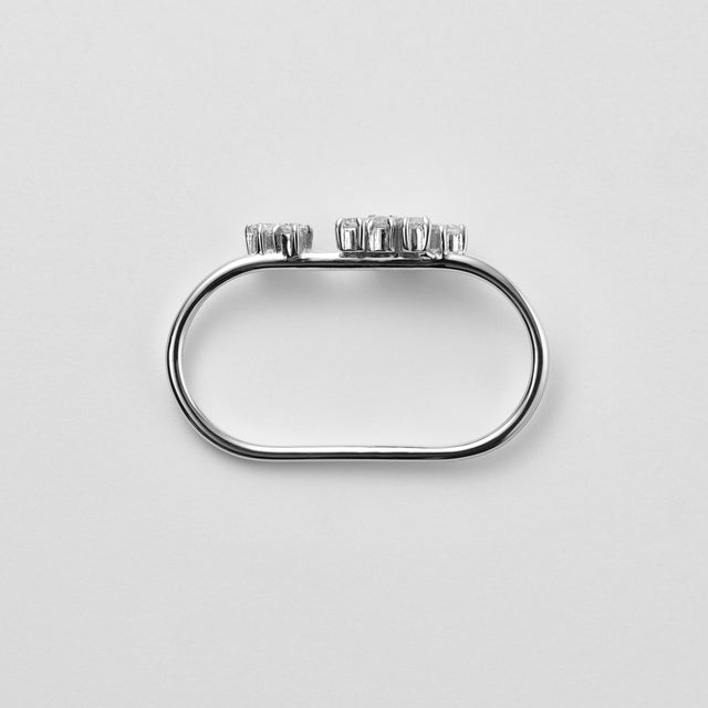 8 stones Double ring