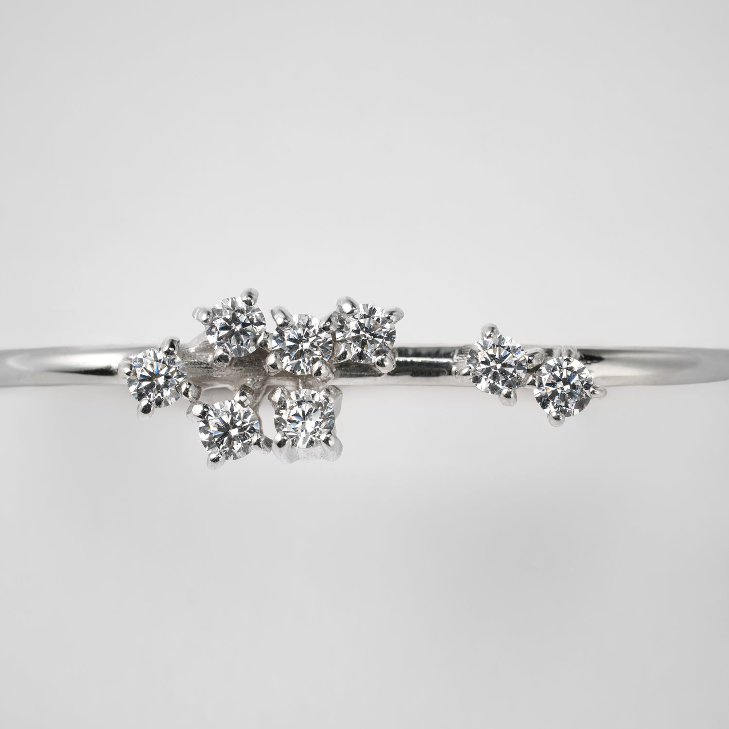 8 stones Double ring