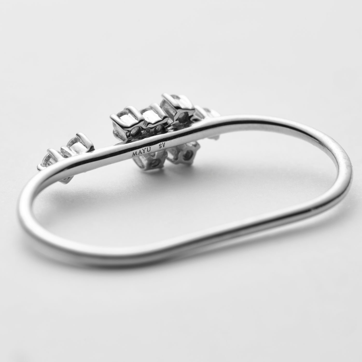 8 stones Double ring