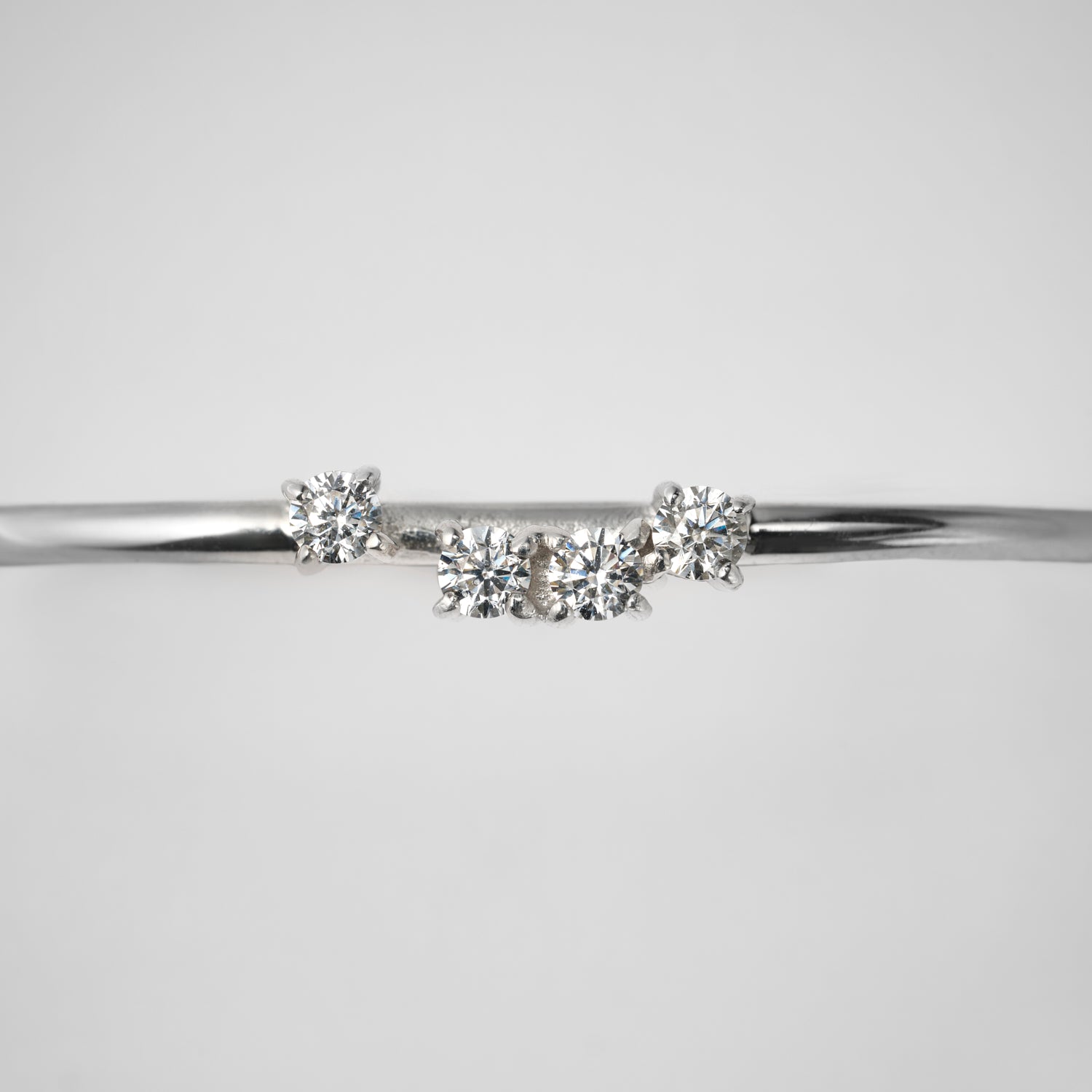 4 stones Double ring