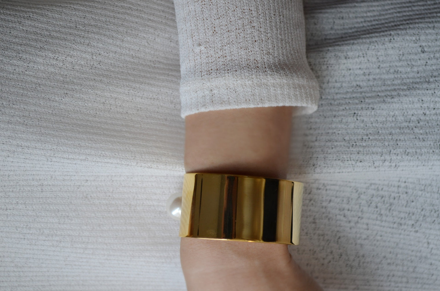 tiepin bangle (30mm / gold)