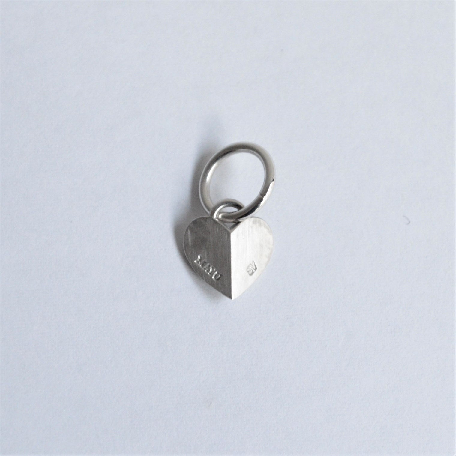 Small heart charm (silver)