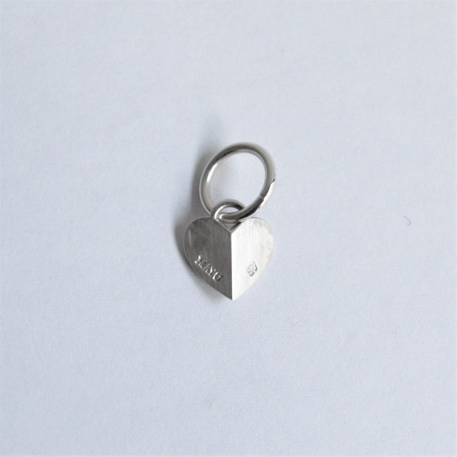 Small heart charm (silver)