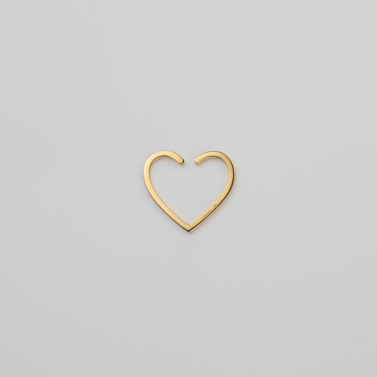 New】Hoop heart earcuff （middle/ gold) – MAYU online store