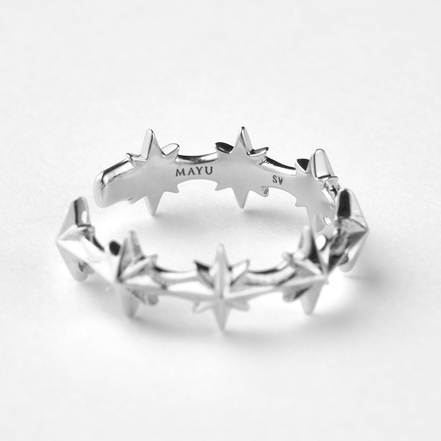 【NEW】8star earcuff (silver)
