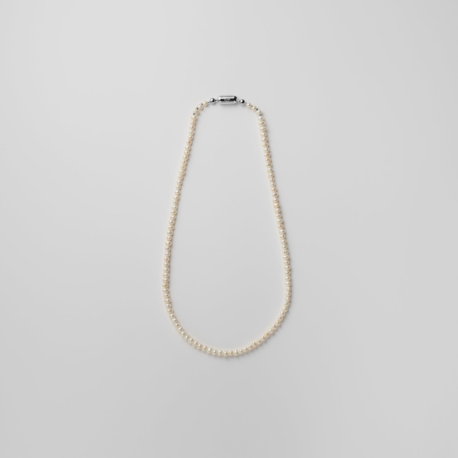 LIMITED COLLECTION【Freshwater pearl Ball chain necklace (mini Potet) 】