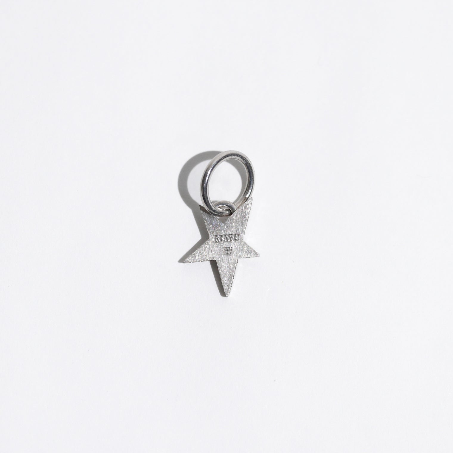 【an-other】Tiny star line stone charm (cubic zirconia)