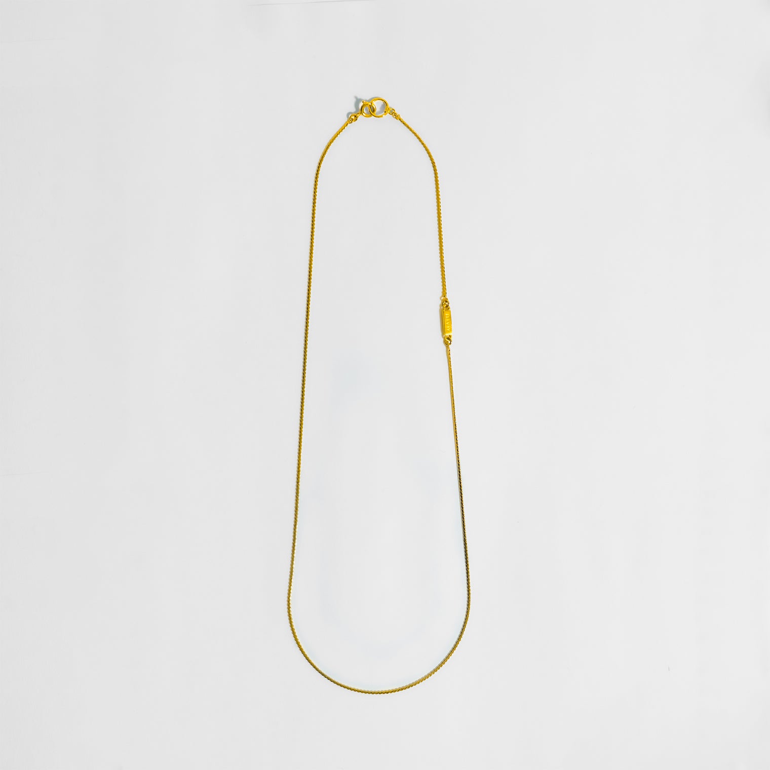 Basic chain necklace (snake/thin)