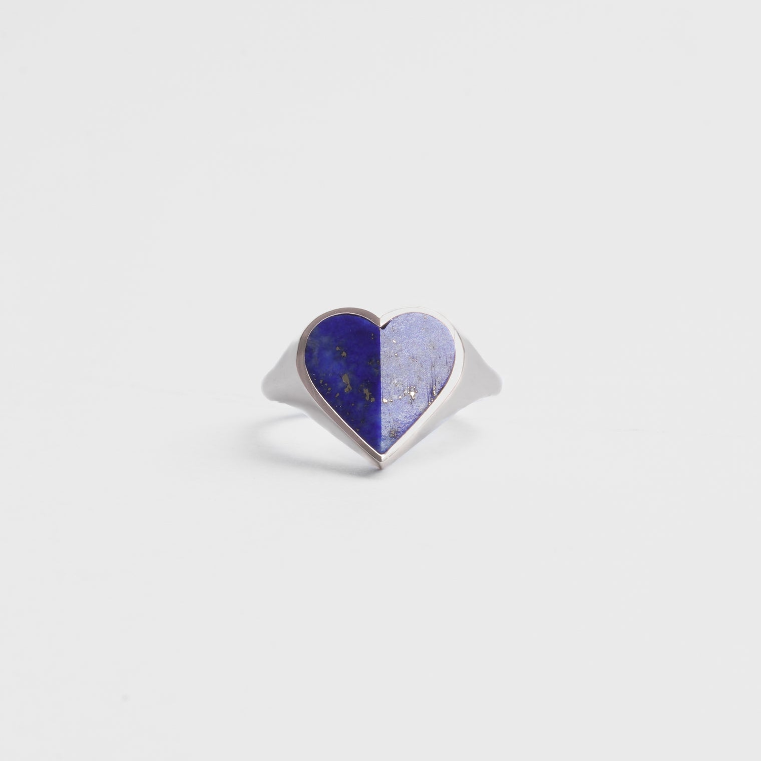 mini Heart ring (Lapis lazuli)