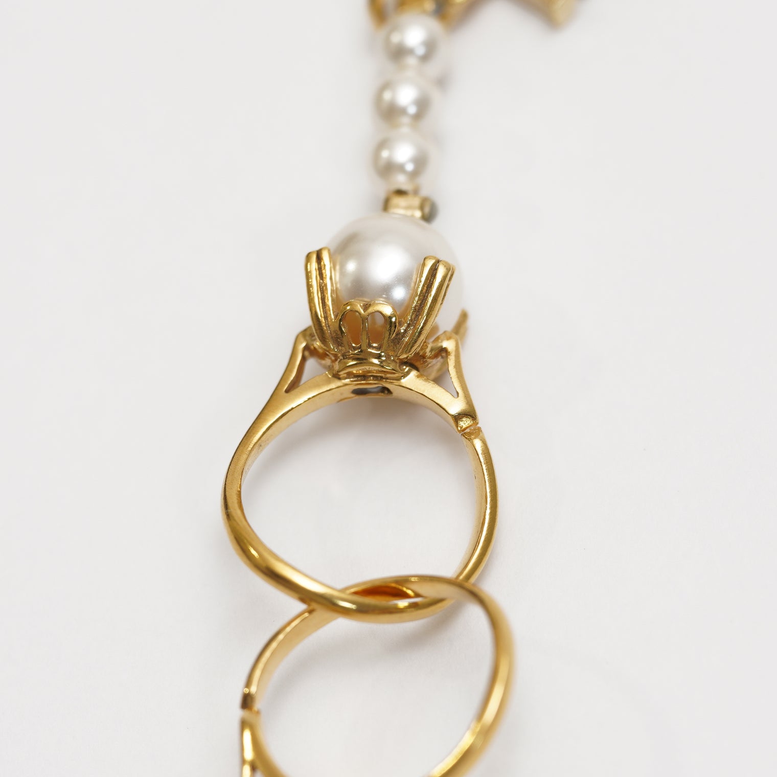 pearl necklace (4mm pearl / 120cm)