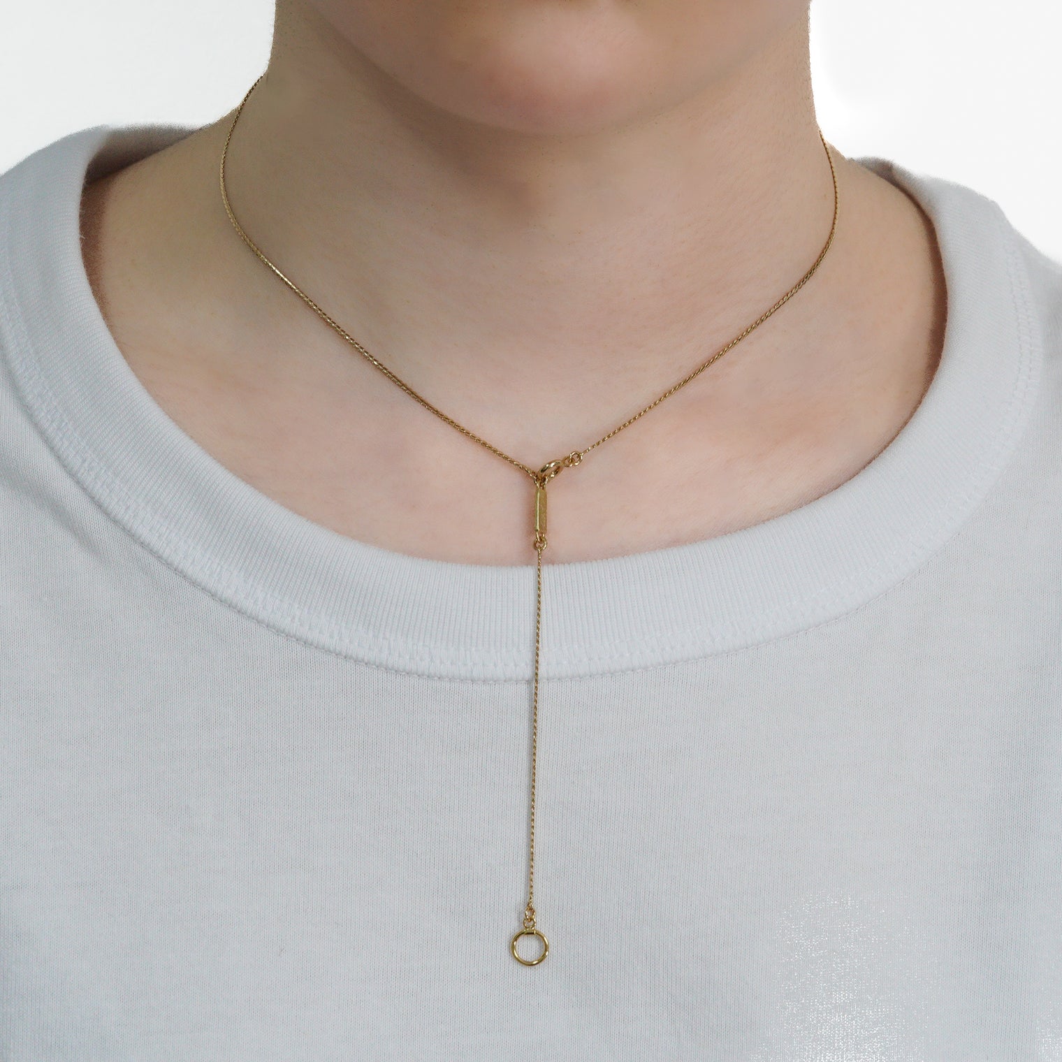 Basic chain necklace (snake/thin)