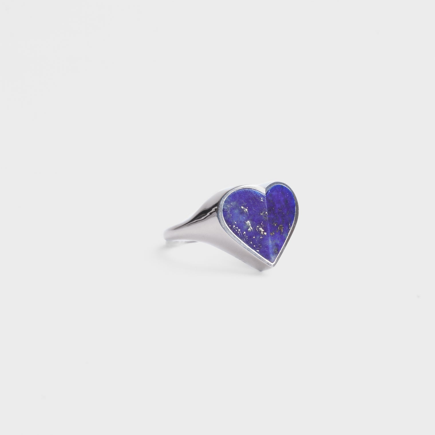 mini Heart ring (Lapis lazuli)
