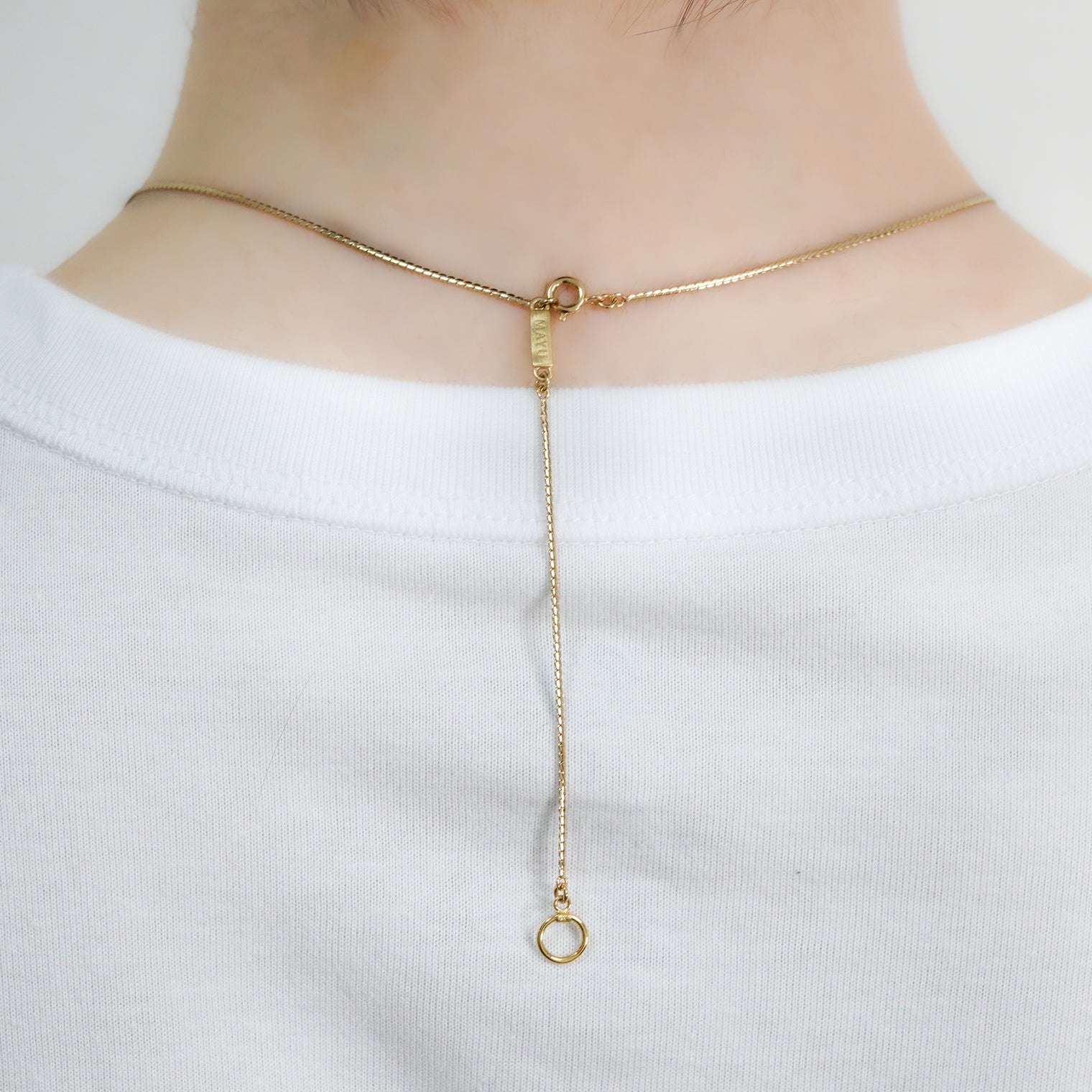 Basic chain necklace (snake/thin)