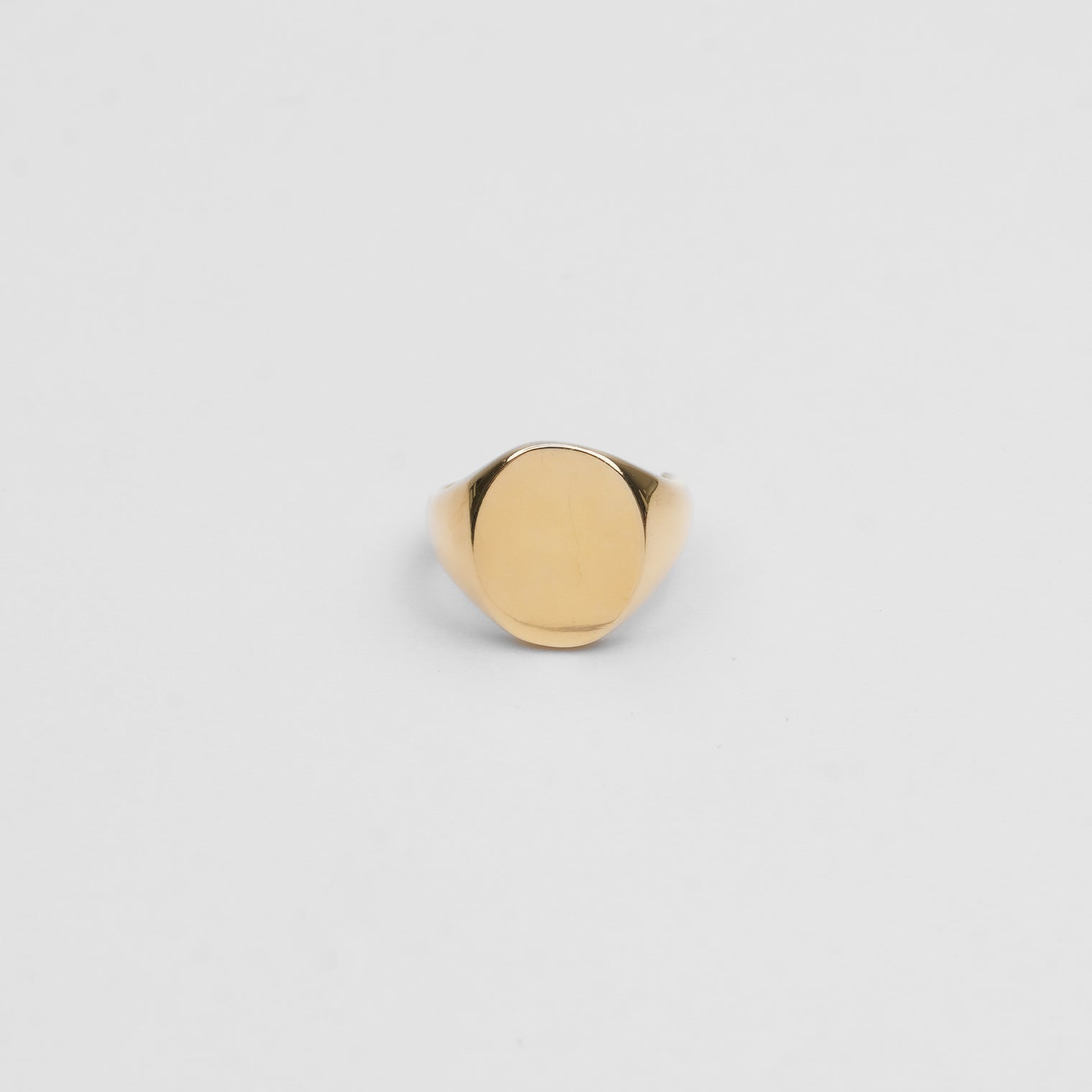 Signet ear cuff (gold) / (silver)