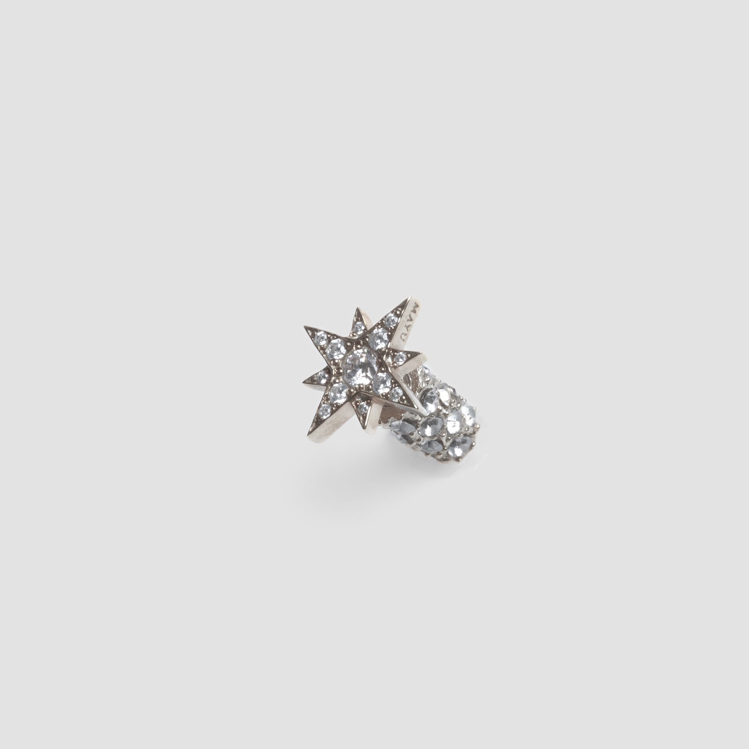 【NEW】little star pierce (silver / cubic zirconia)