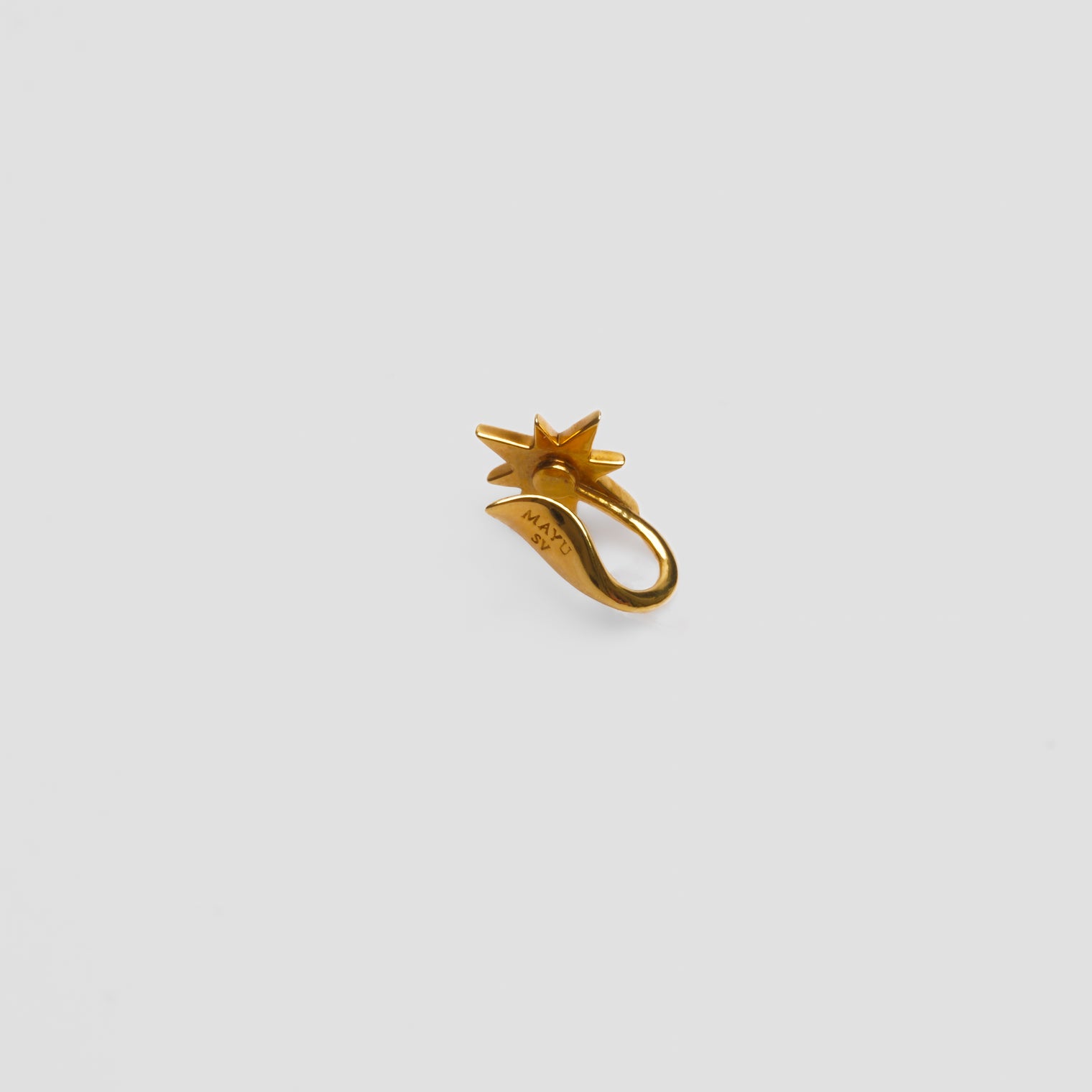 little star earring (gold)