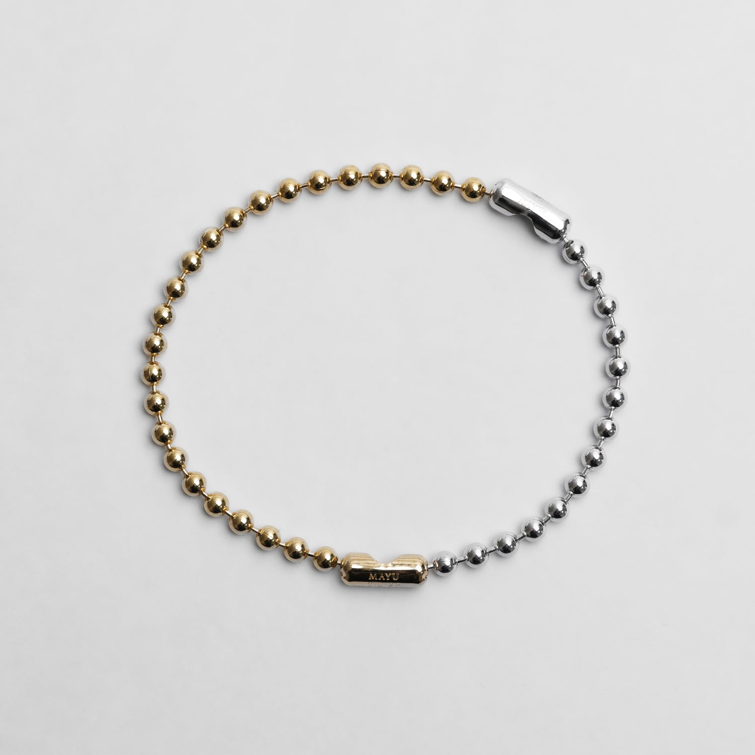 【an-other】3.5mm ball chain bracelet(gold / silver)