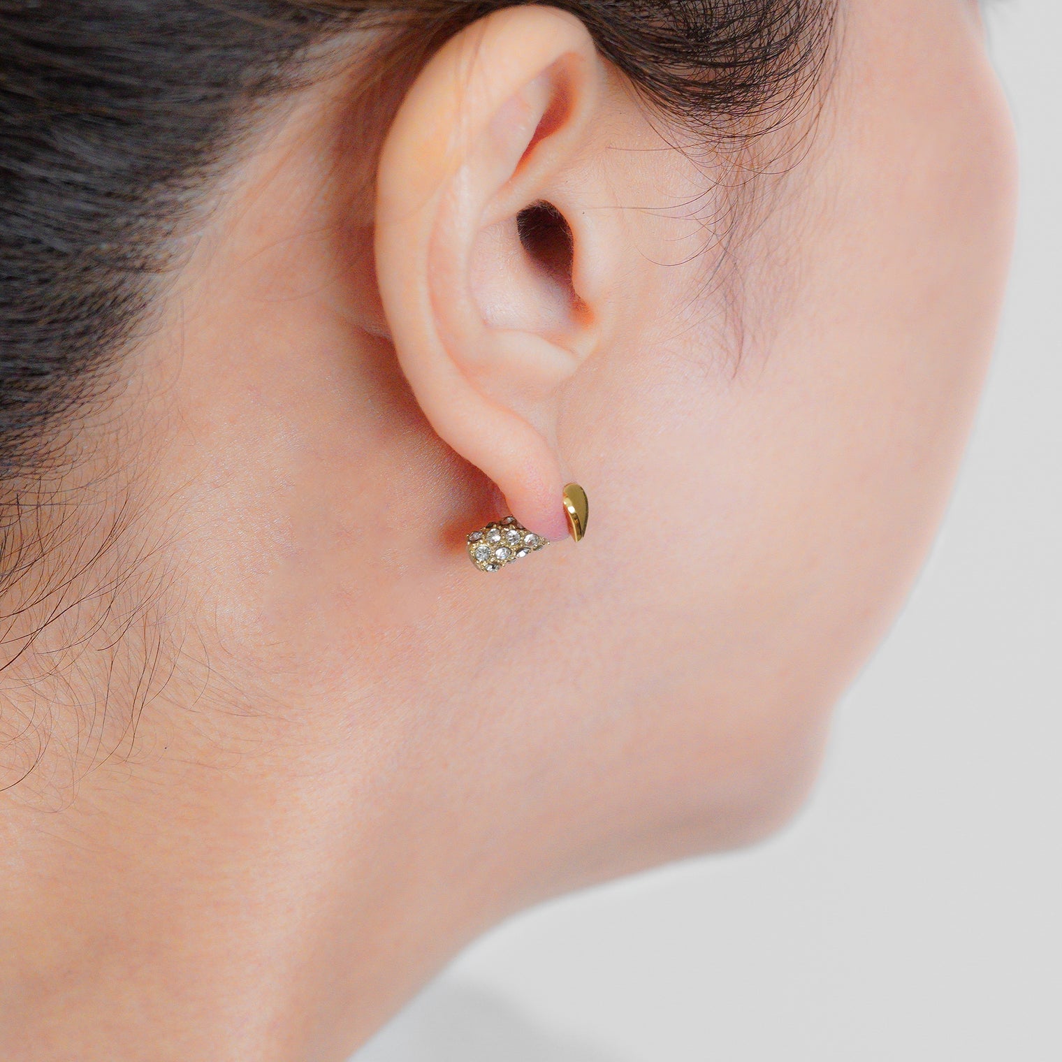 Tiny heart pierce (gold)