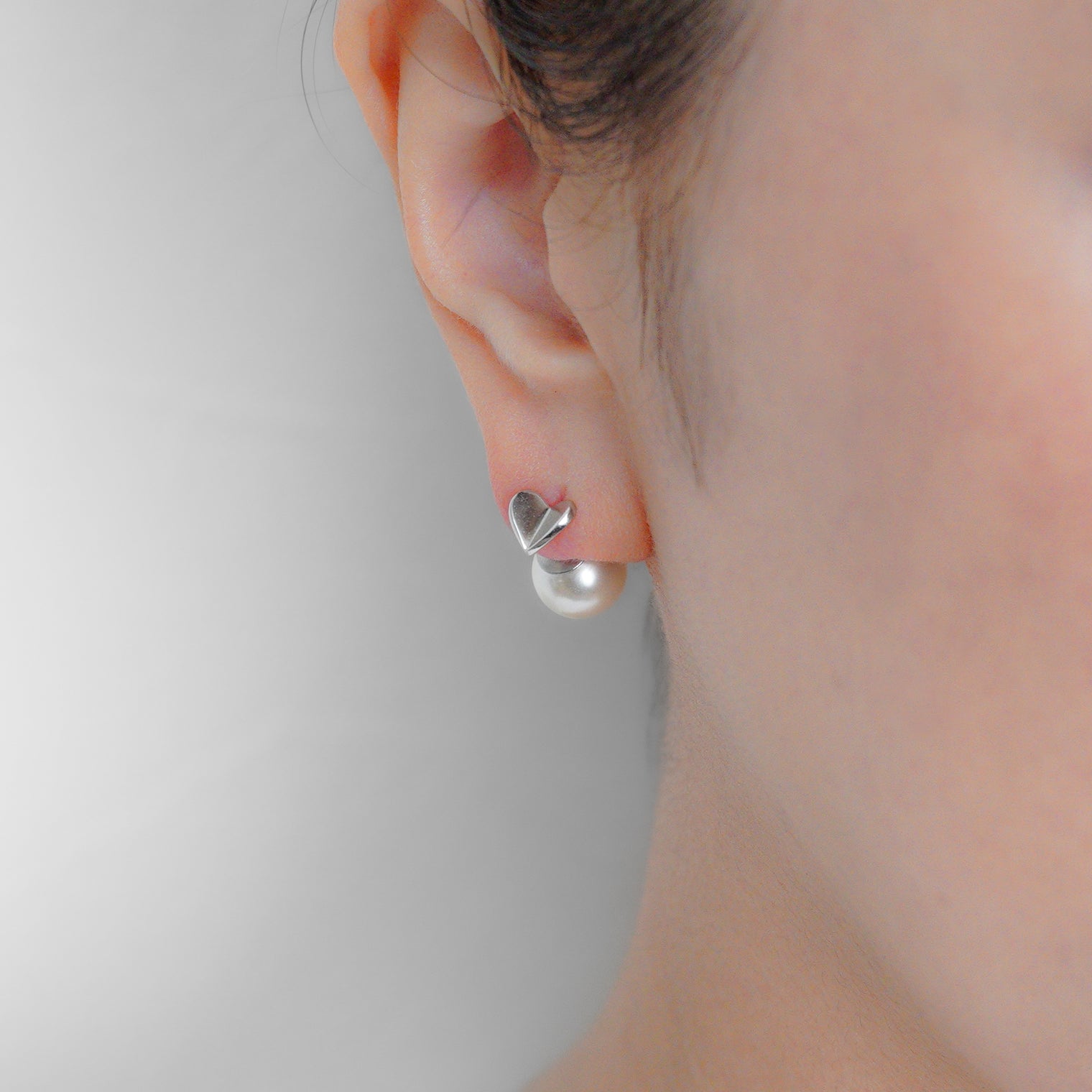 Tiny heart pierce (silver)
