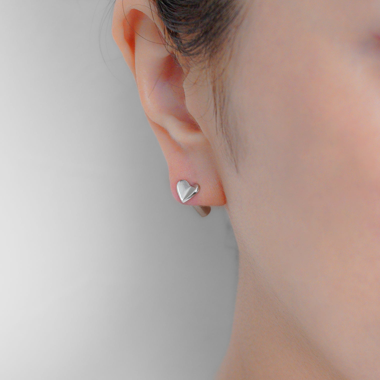 Tiny heart pierce (silver)