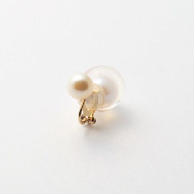 inclusion earring(white inclusion catch)