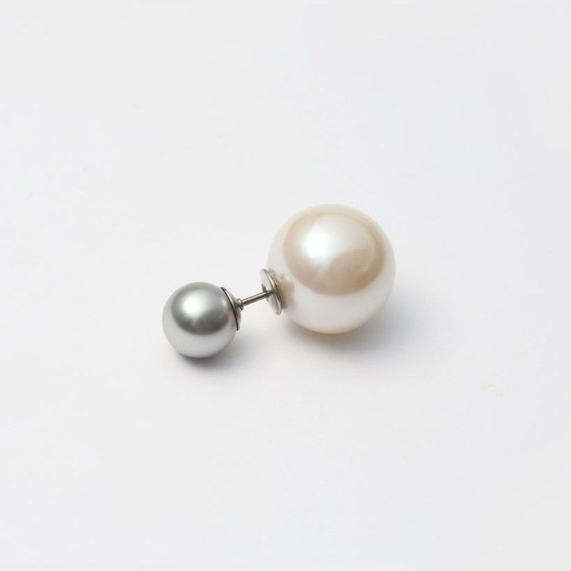 basic pearl rivets (8mm light gray pearl × 14mm white pearl)