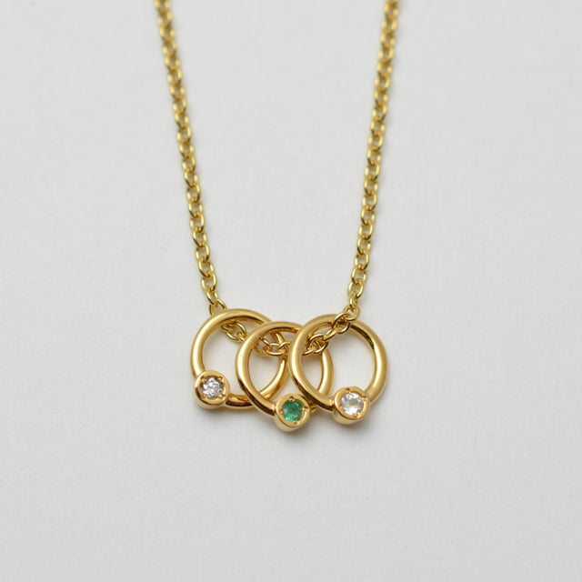 Birthstone ring charm 4-6