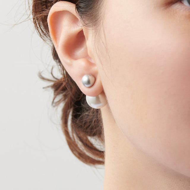 basic pearl rivets (8mm light gray pearl × 14mm white pearl)