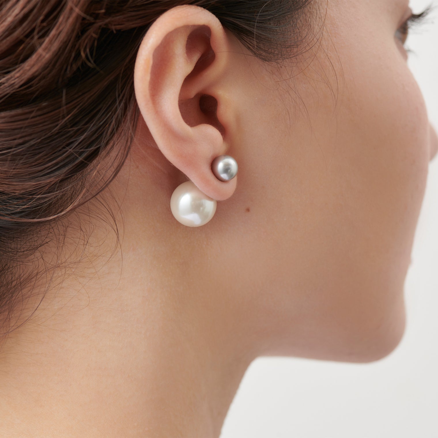 basic pearl rivets (8mm light gray pearl × 14mm white pearl)