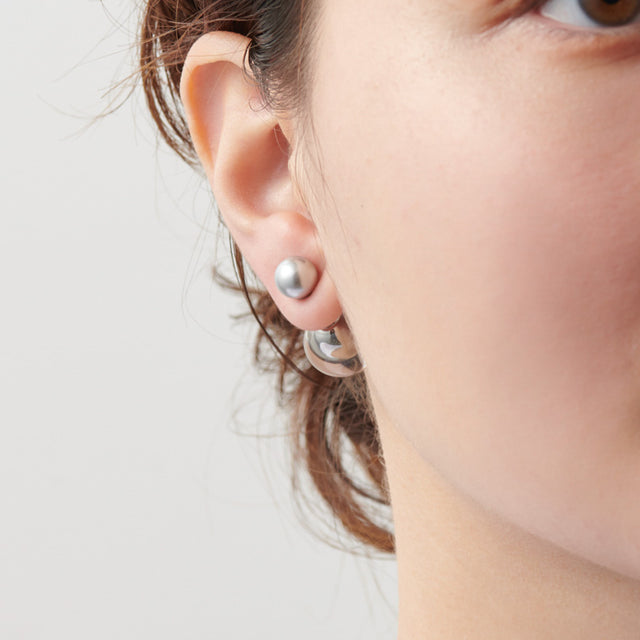 inclusion pierce (silver inclusion catch)