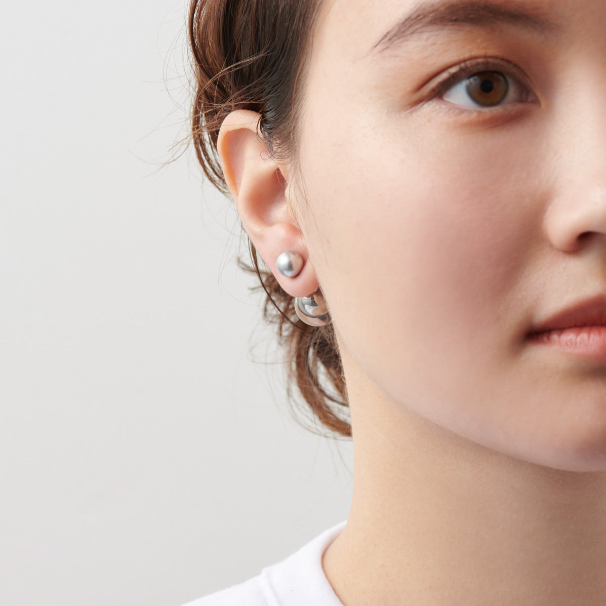 inclusion pierce (silver inclusion catch)