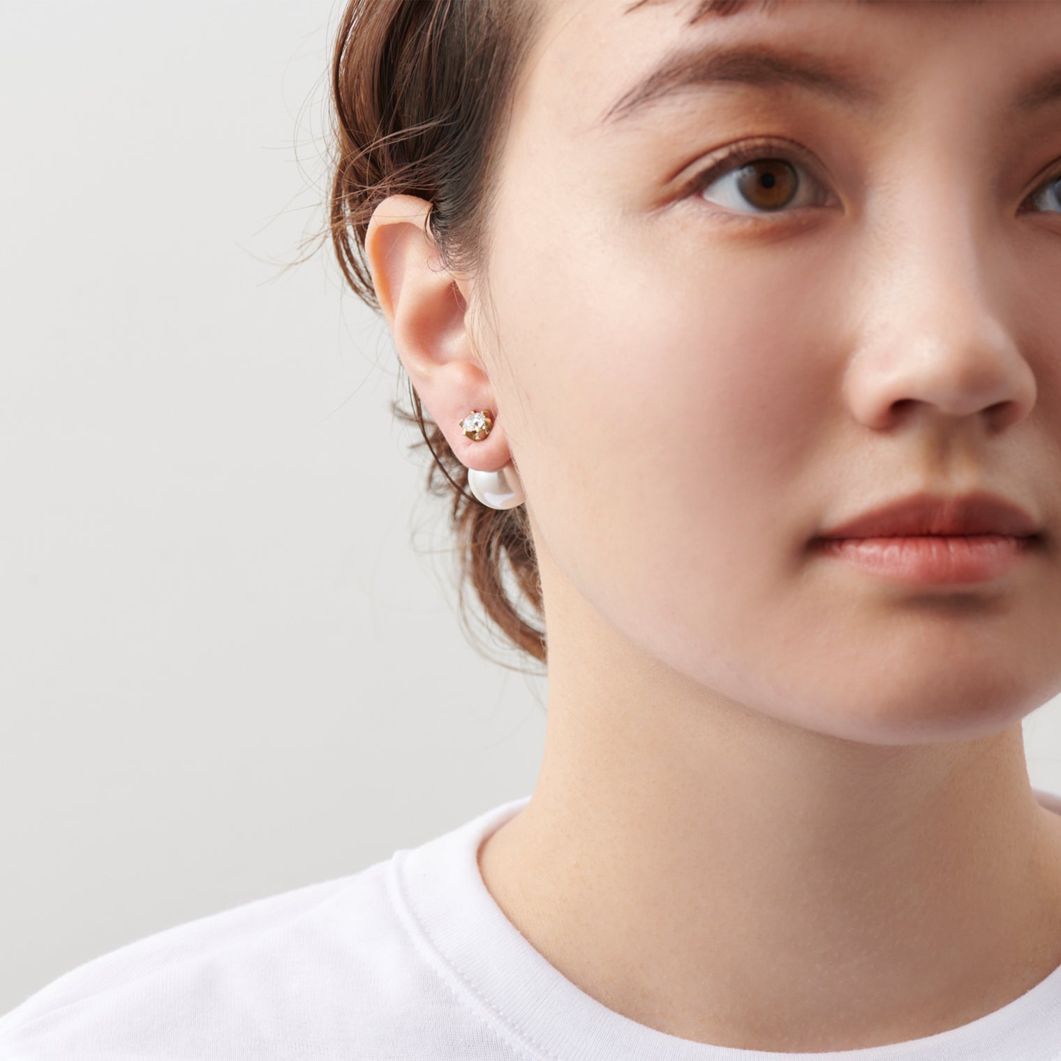 cubic zirconia pierce large