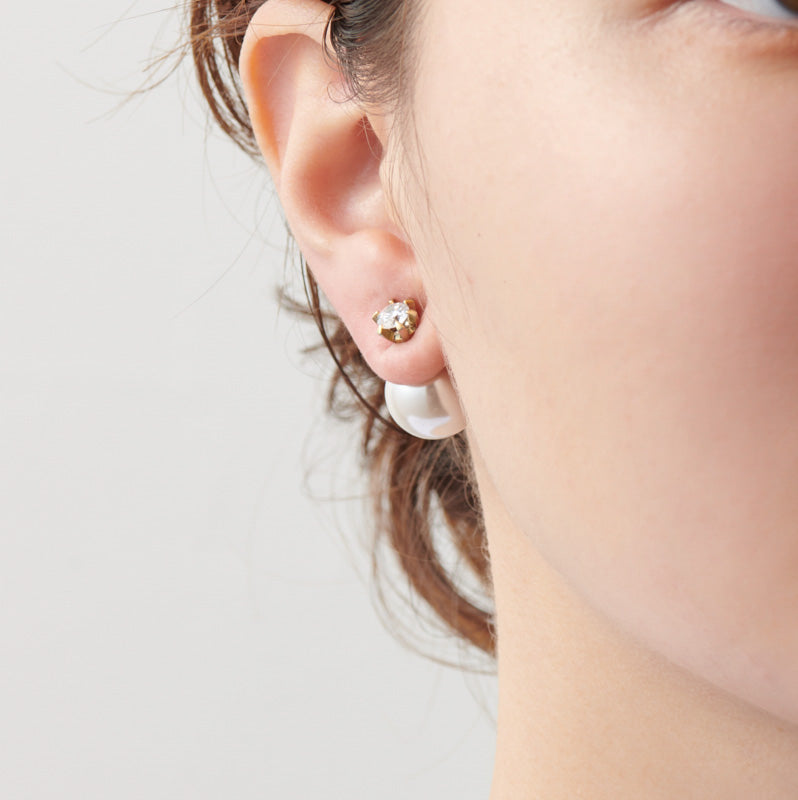 cubic zirconia pierce large