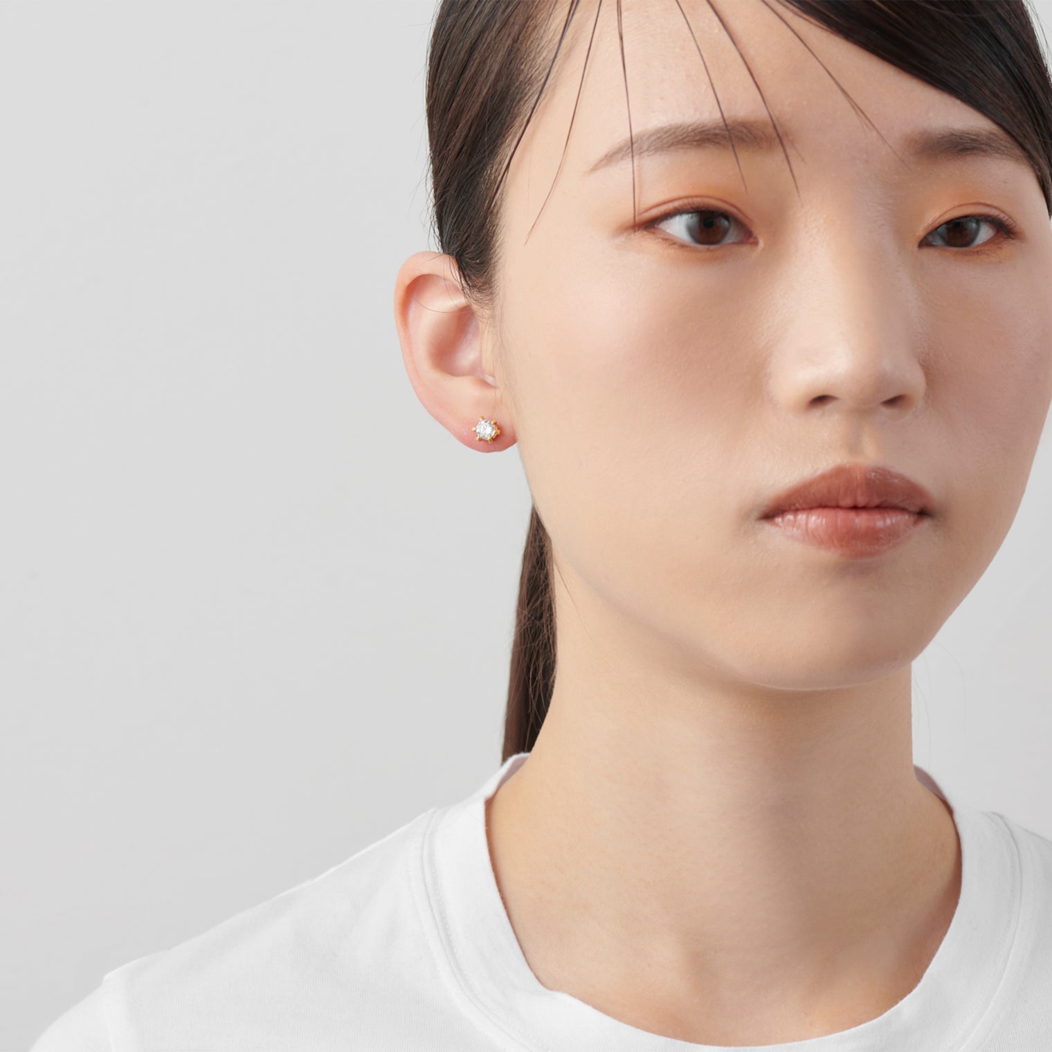 cubic zirconia pierce small