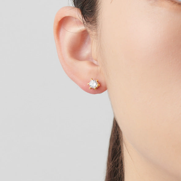 cubic zirconia pierce small
