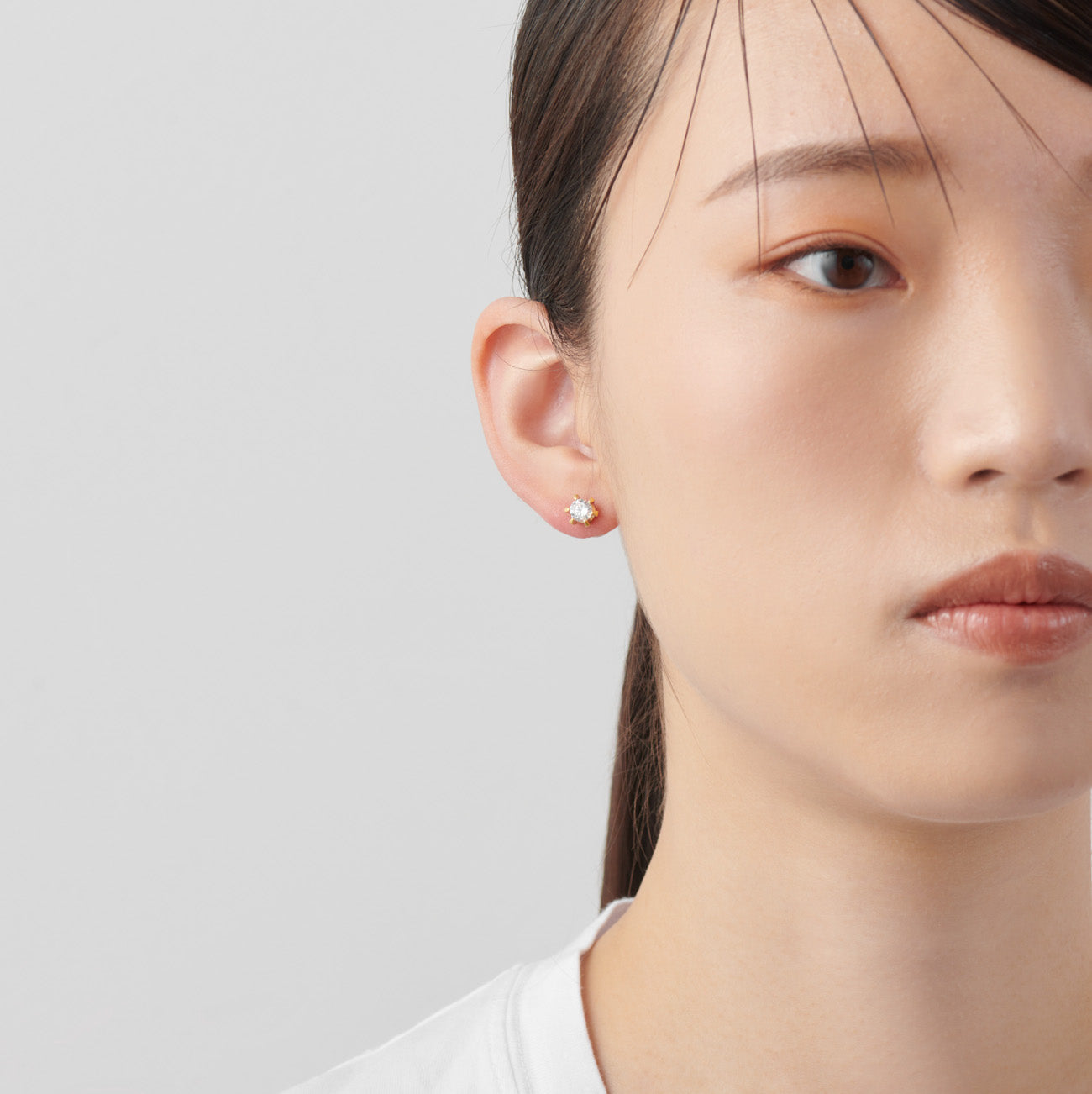 cubic zirconia pierce small